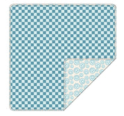 Honolulu Blue Checker x Feeling Blue - Blanket