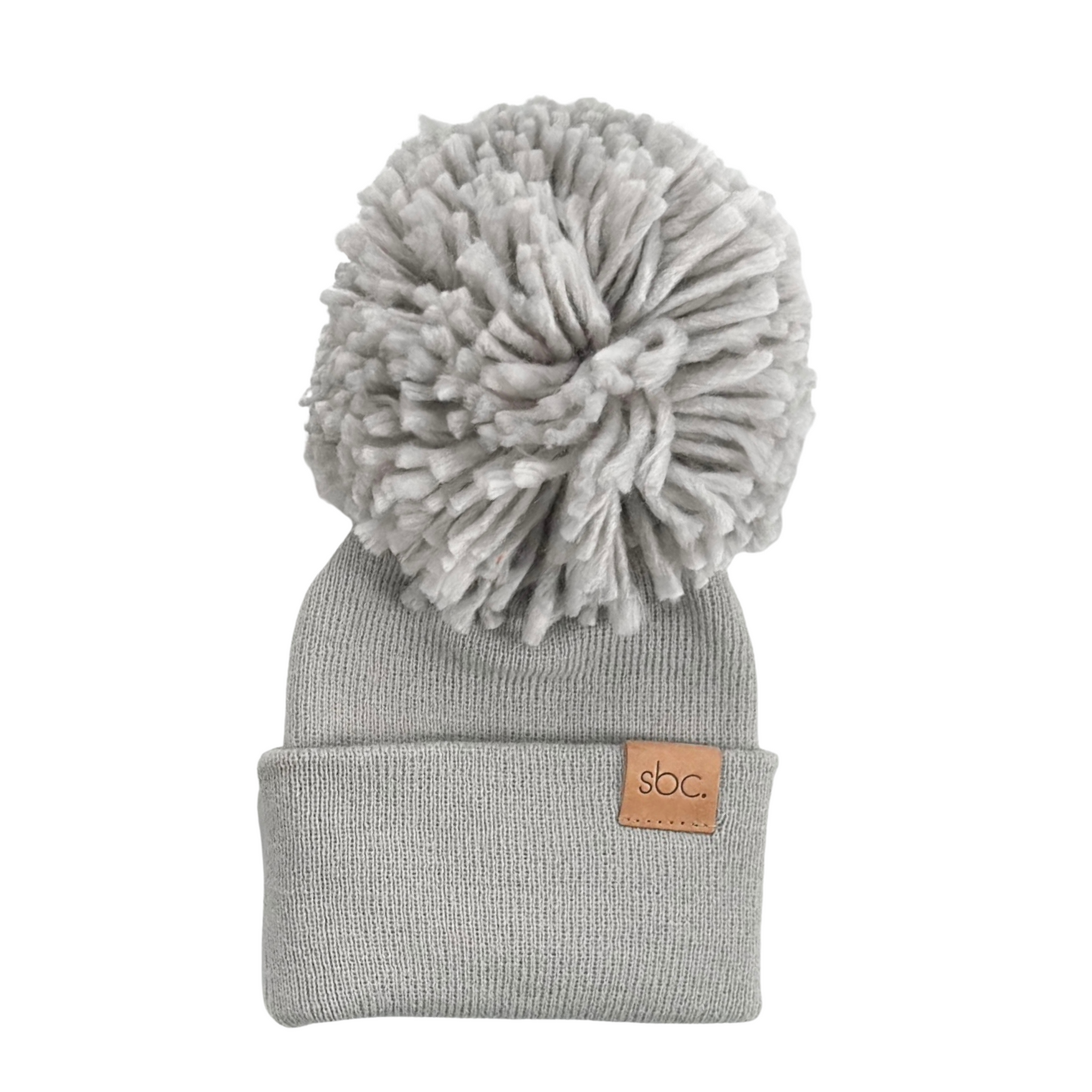 The Newborn Beanie — Pewter