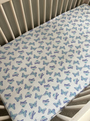 Butterfly Kisses - Crib Sheet