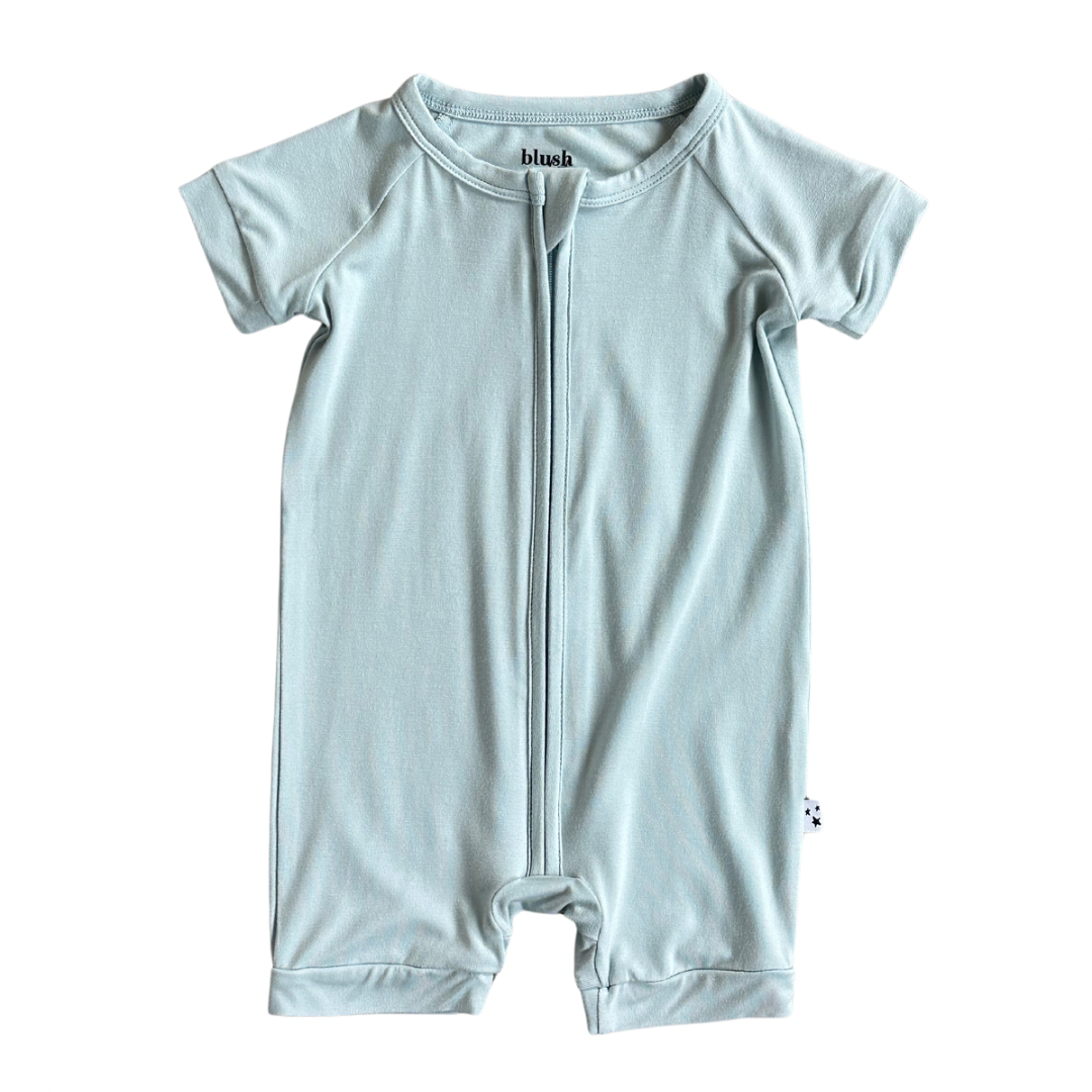 Powder Blue - Zip Shortie