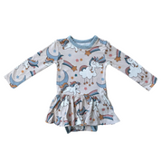 Dreamland | Twirl Bodysuit Retro Unicorn Dress