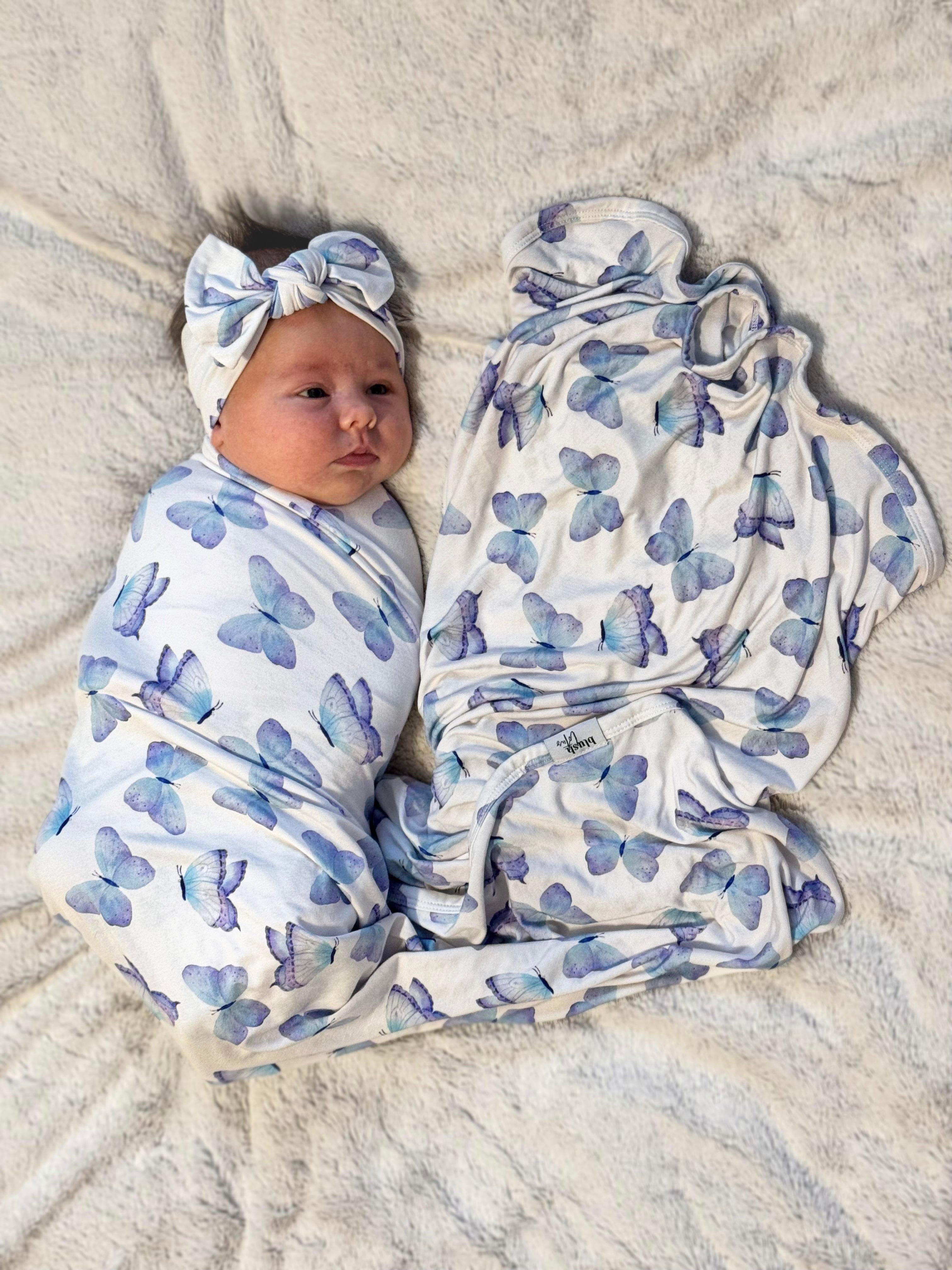 Butterfly Kisses - Swaddle Set