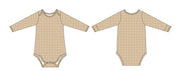 Cinnamon Cider Grid - Bodysuit