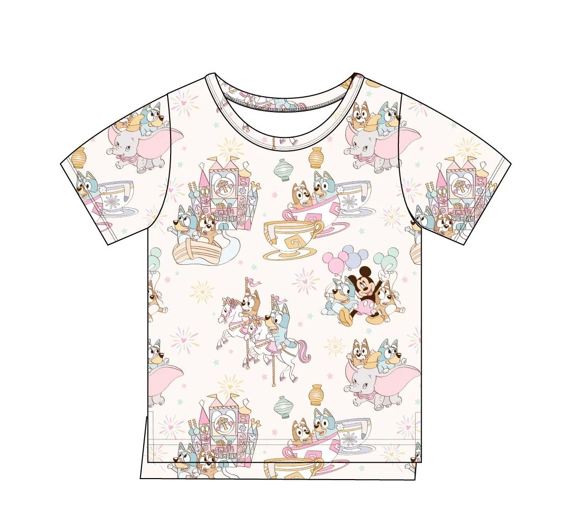 Pastel Park  - Bamboo Tee