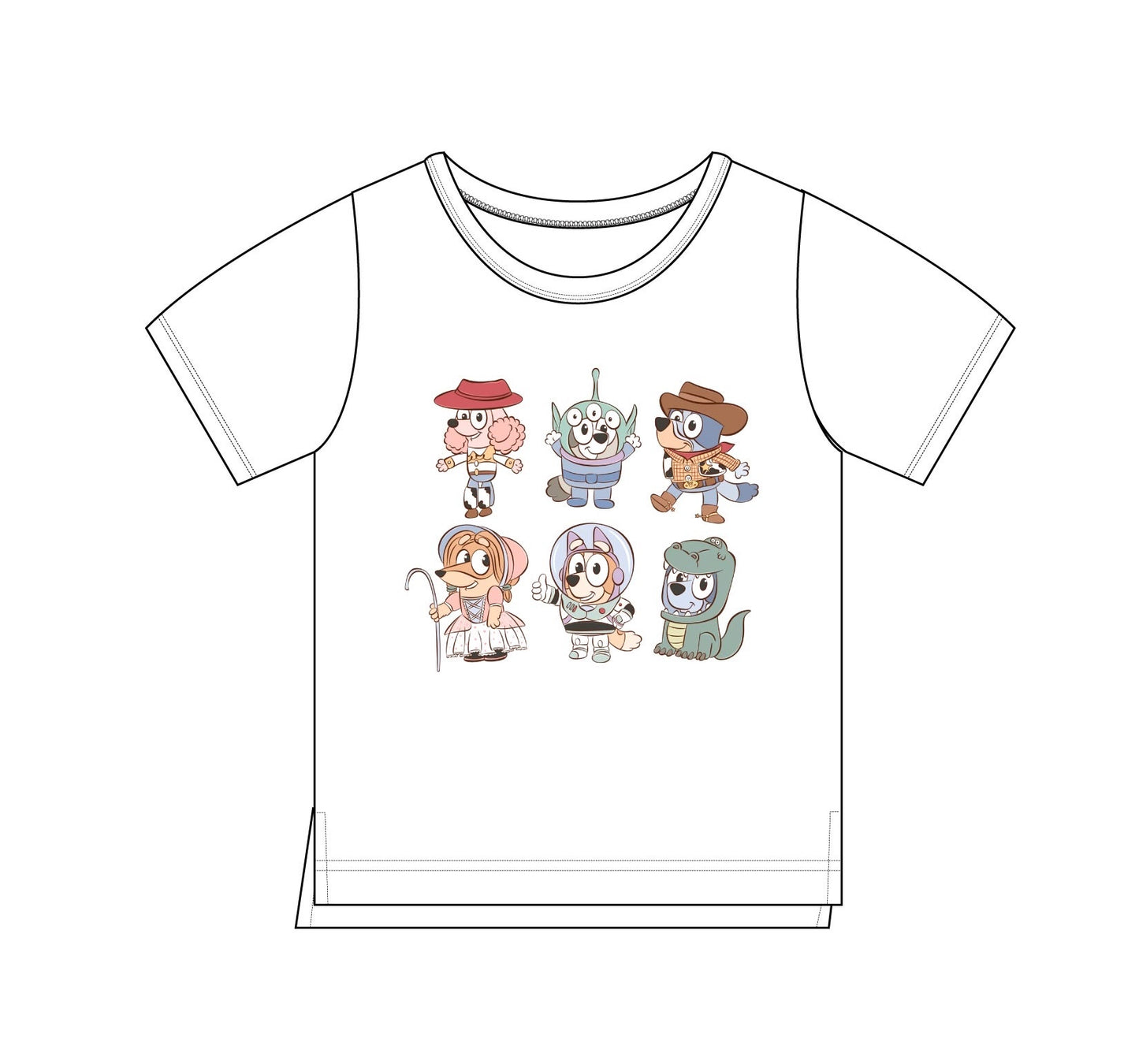 Toybox Tails - Bamboo Graphic Tee