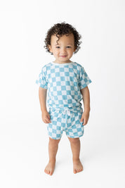 Honolulu Checker - Pocket Short Set