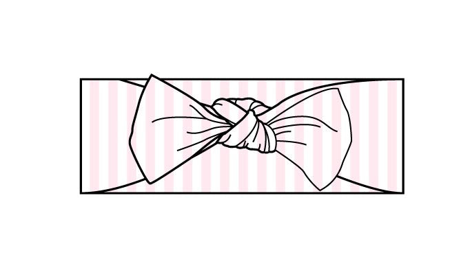 Pink Stripes - Headband