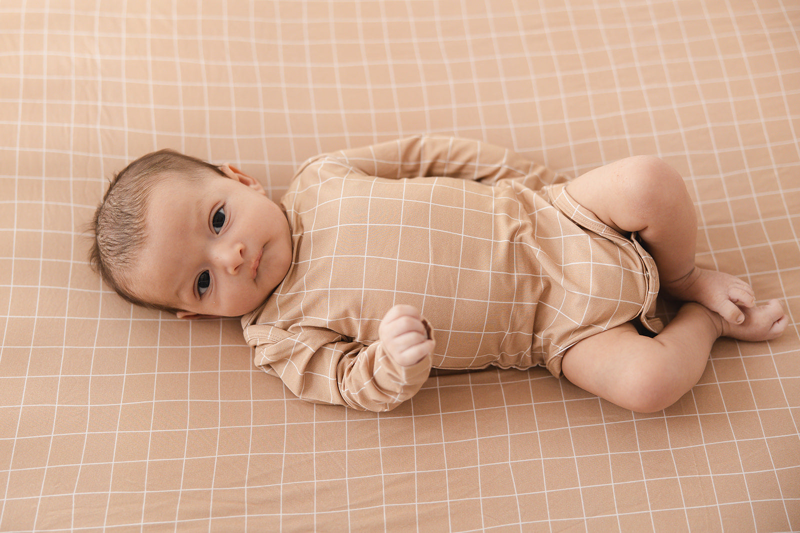 Cinnamon Cider Grid - Bodysuit