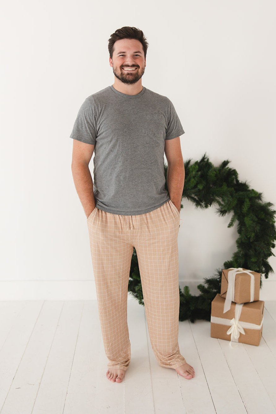 Cinnamon Cider Grid - Men's Pant