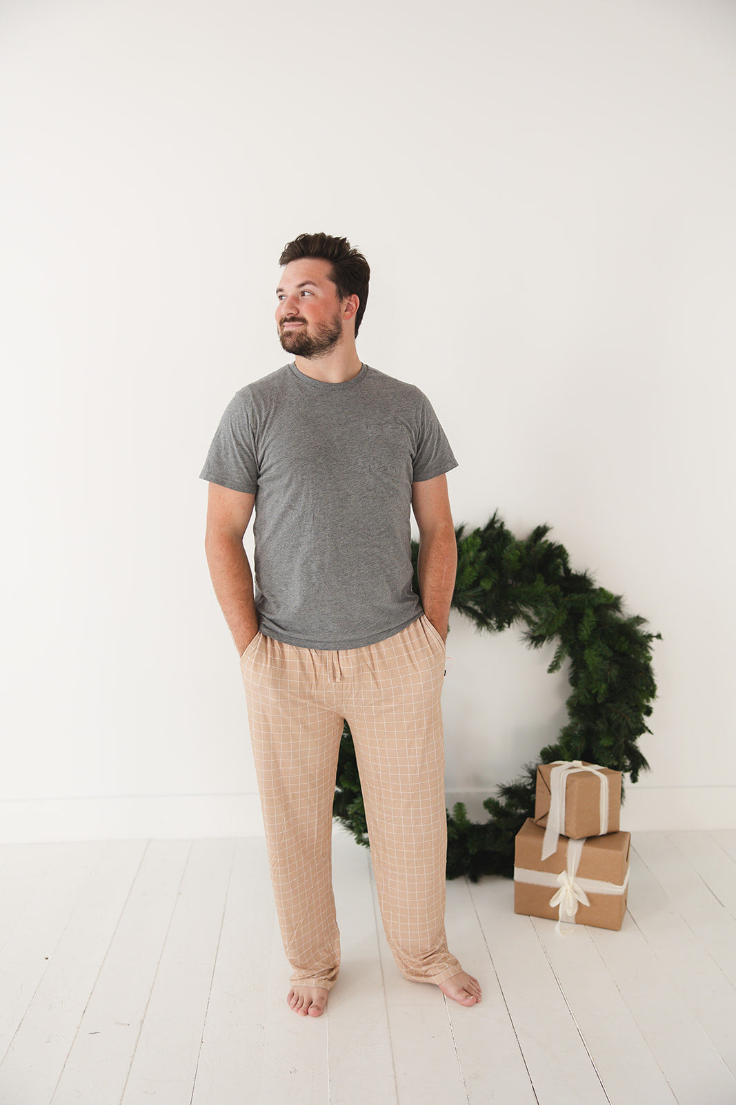 Cinnamon Cider Grid - Men's Pant