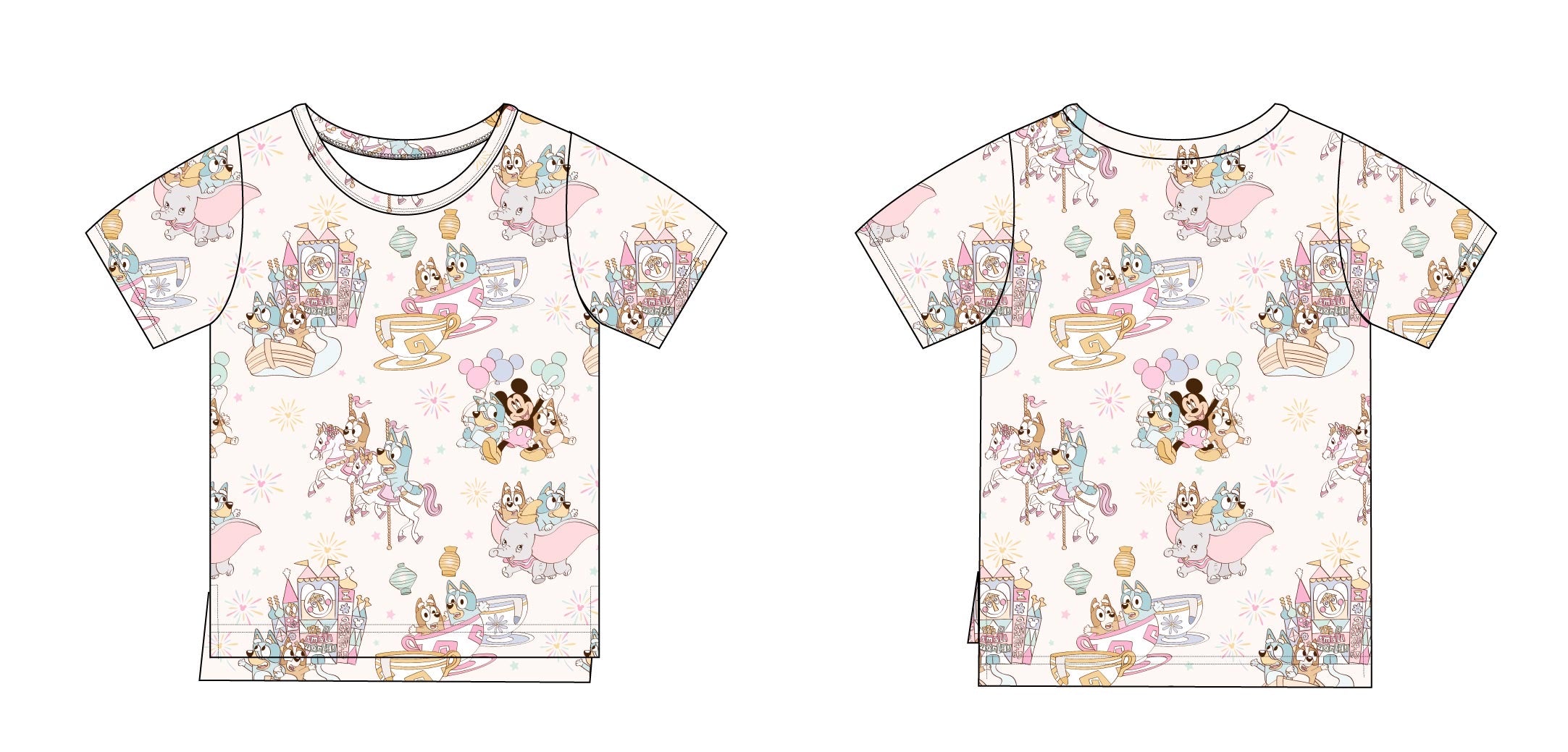 Pastel Park  - Bamboo Tee